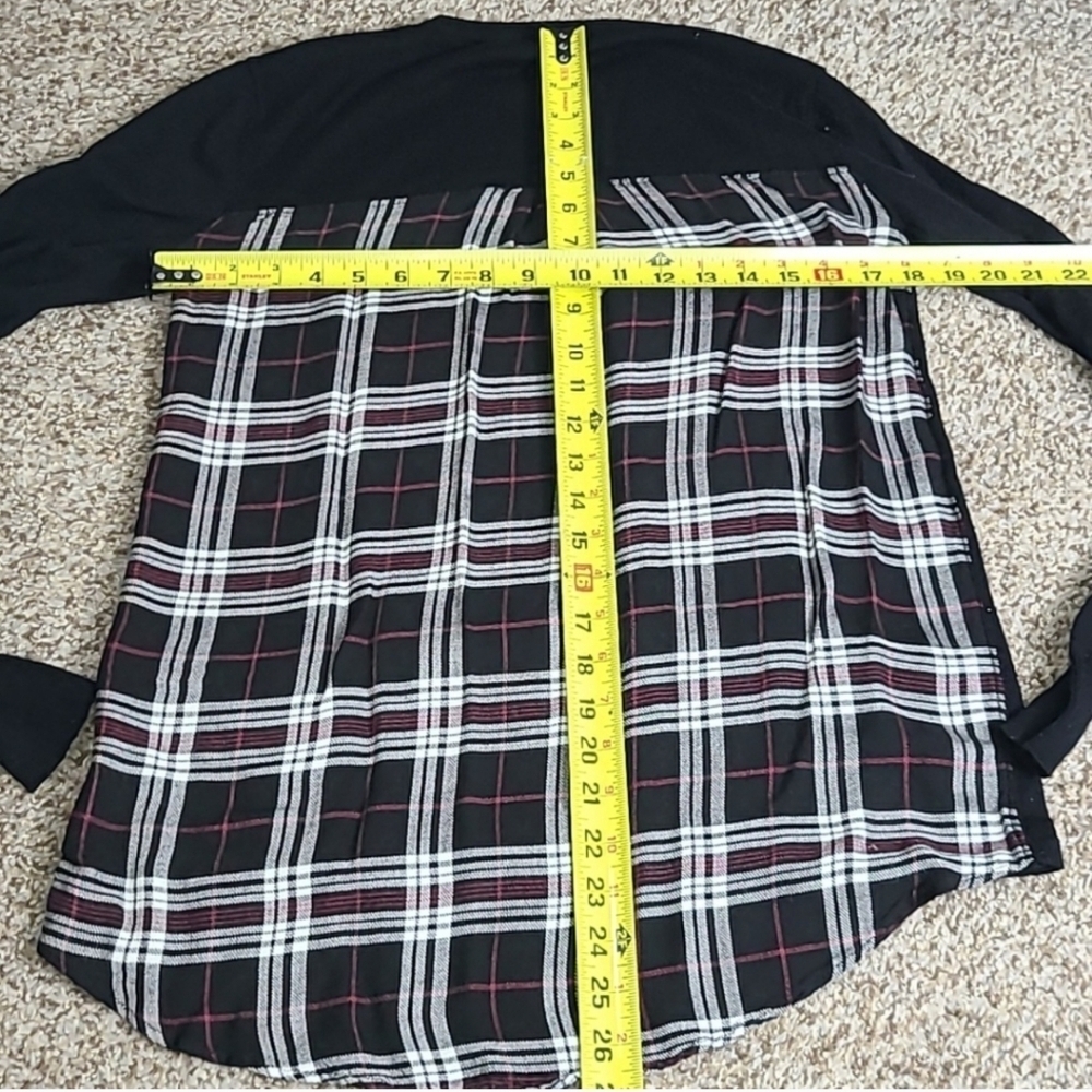 Honey Punch Mixed Material Sweater - Picture 6 of 6